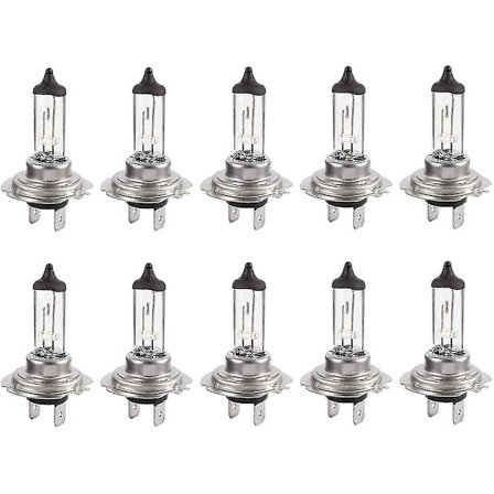 10 kpl H7 12 V 55 W Erittäin Kirkkaat Polttimot Pitkäikäinen Xenon Halogeenipolttimo Lähivaloille Kaukovaloille