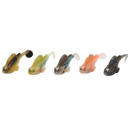 Mjukt Fiske Bete Mjukt Bete Bly Jigg Dark Sleeper Swimbaits Mjukt Bete Fiske Bete Bass för Fiske