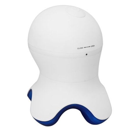 Mini Elektrisk Vibrerende Kropsmassager Blæksprutte Form Spænding Træthed Afslapning Beroligende Aflastning Cirkulation til Arme Ben