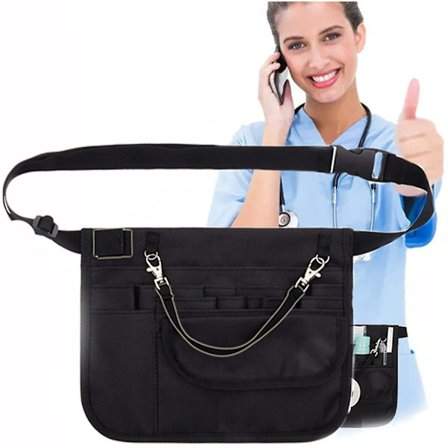 Sygeplejerske Organizer Bælte, 13-lommers Sygeplejerske Taske Værktøjspose Justerbart Sygeplejerske Værktøjsbælte Med