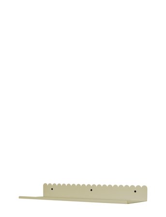 NOBODINOZ Steel Wall Shelf Large 50X16X6 - Green - ONE SIZE