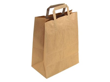 NORDISKT PAPPER Bärkasse papper 26L brun 200/fp - Lyreco - Emballage och lagerutrustning - Bärkassar och Påsar - Bärkasse - Papper