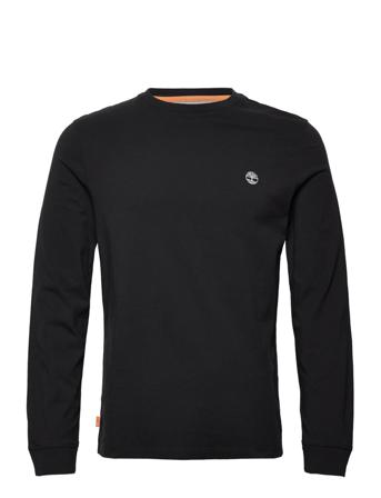 Ls Dnstn Rv Crew Slim T-shirts Long-sleeved Svart Timberland