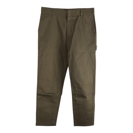 Balenciaga Vintage Pre-owned Straight Leg Cotton Bukser Grøn, Herre, Størrelse: M