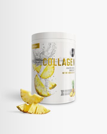 2 x Kollagen - 400 g - Pineapple - XLNT Sports Collagen - Kollagenpulver, hud & naglar, Kollagen