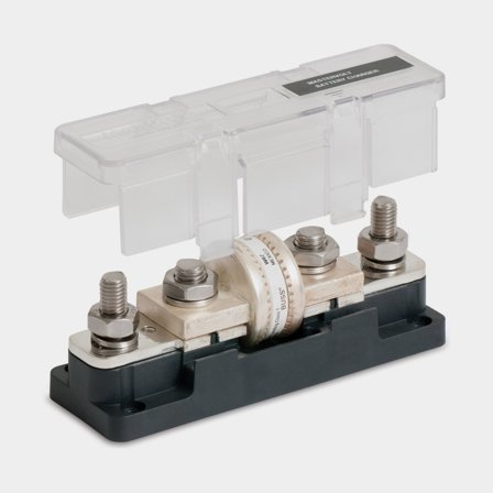 BEP Marine Pro Installer Class-T Fuse Holder, for 1 Class-T fuse, with extra cable connection points, M12, 50 V DC, 450 - 600 A