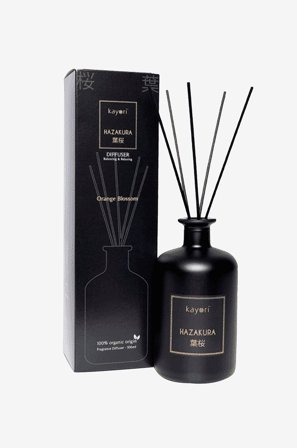 Kayori - Duftpinner - 500ml - Kohaku - Brun - Duftlys & duftpinner - Fra Homeroom