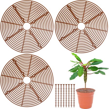 3 st Plantkruka Skydd Djur Plantkruka Galler med Mittenskärning Blomskydd Jordskydd för