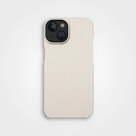 Compostable Mobile Case Vanilla White, 100% Circular | agood company, iPhone 13 Mini