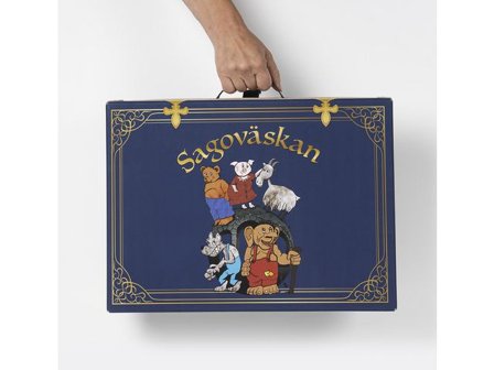 Flano Sagoväska till Flanosagorna - Lyreco - Skola och förskola - Lekmaterial - Flanellograf