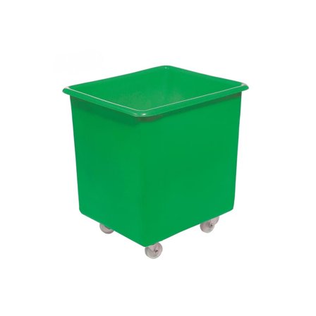 Mobile container truck, 510x460x460 mm, 72 L, green