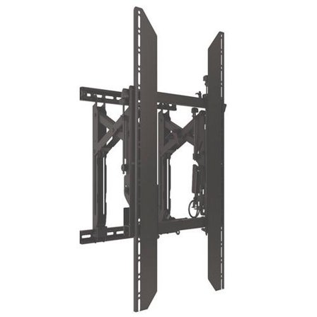 Chief ConnexSys Portrait Video Wall Mount - With Rails - For Displays 40-80" - Black monteringssett - for videovegg - svart