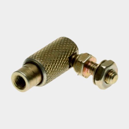 Dometic Seastar Solutions kullänk snabbkopp. 10x32"UNF för reglagekablar i mässing och stål, invändig gänga