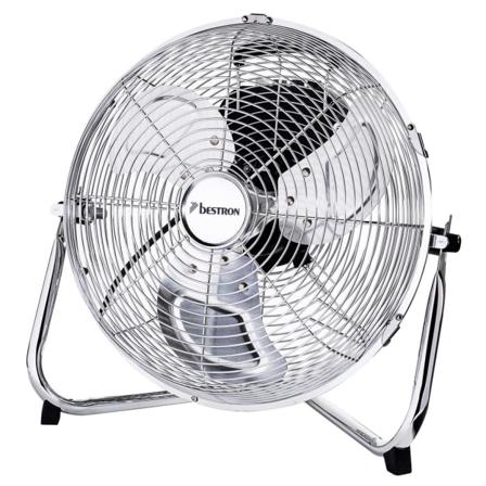 Bestron Turbofläkt Dfa30ch 35cm Krom Silver