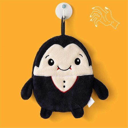 4 STK Halloween Håndklæde Servietter Super Absorberende Lommetørklæde Håndklæde til Hænder HalloweenGave til