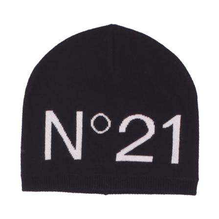 N21 Beanie , Zwart , Heren , Maat: ONE Size Hoeden