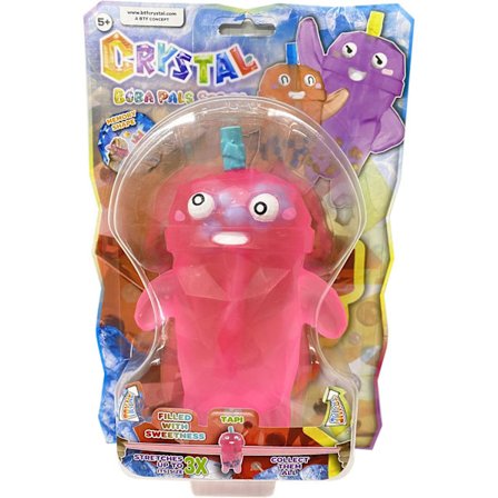 Stretchapalz Crystal Boba Pals 14cm Tapi (Pink)