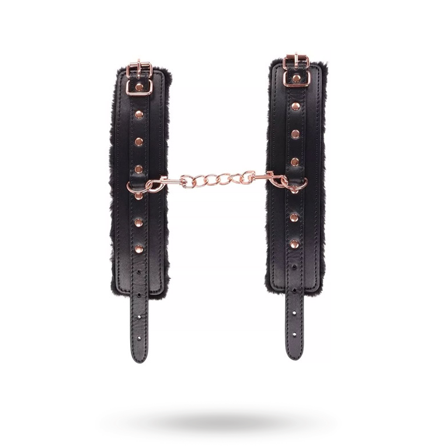 Premium Fur Lined Wrist Restraints - Vuxen