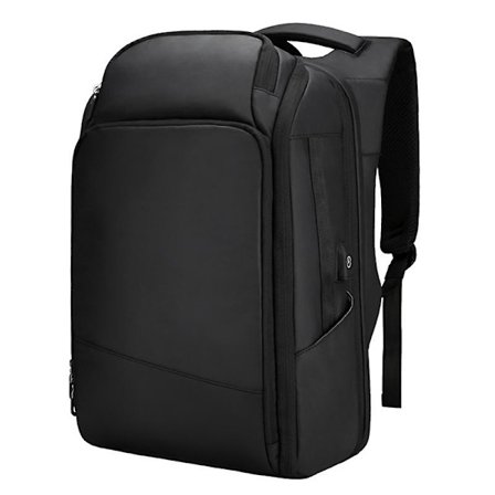 Stor Laptop Ryggsekk for Bedrifter Vannavstøtende Skulderveske Ekstern USB-ladeport