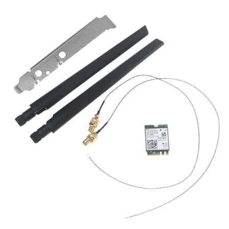 AX210NGW NGFF til M.2 Wireless WiFi 6E netværkskort 2.4/5/6G 802.11ac axe Bluetooth-kompatibel 5.2 Tri-Band Wifi Ante