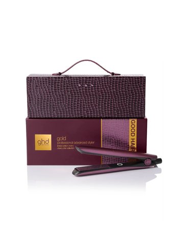 ghd Ghd Gold Limited Edition Gift Set - Hair Straighteners In Cherry Chic - Purple - ONE SIZE