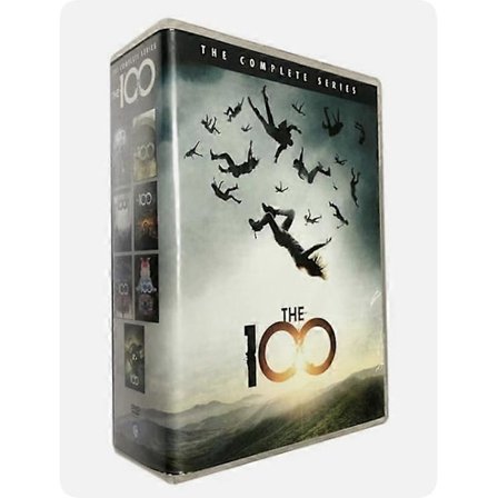 The 100: Den komplette TV-serie Sæson 1-7 engelsk version (DVD, 24-Disc box sæt)