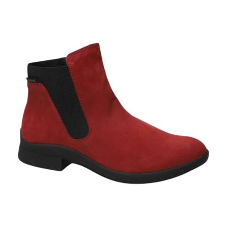 Mephisto Soria laarsje plat G 1/2 , Rood , Dames , Maat: 40 1/2 EU