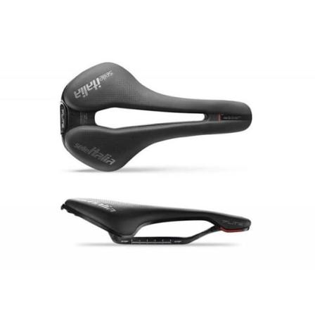 Selle Italia Flite Boost Superflow Kit Carbon racercykelsadel - svart - Herr - Vuxen Svart