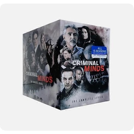 Criminal Minds Sesong 1-15 Komplett Serie 85 Disc Box Set
