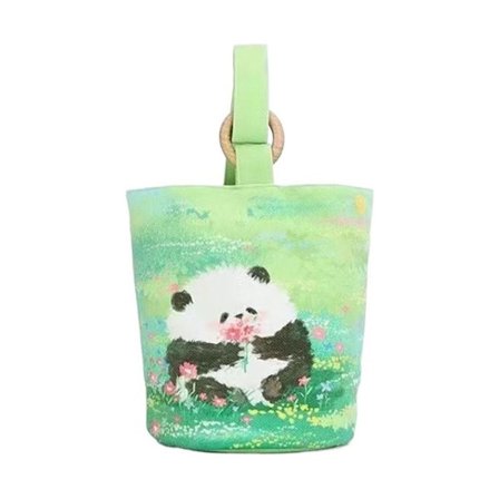 Panda Bøtteveske Matpose 2 2