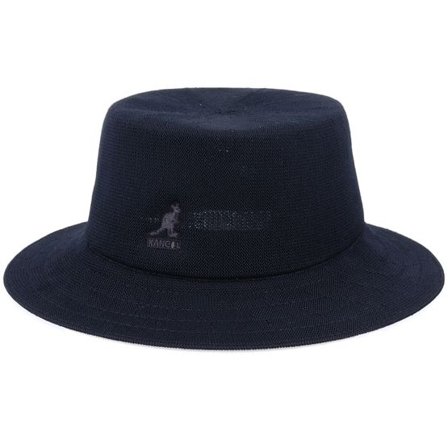 Kangol - Svart bucket Hatt - Tropic Rap Hat Black Bucket @ Hatstore