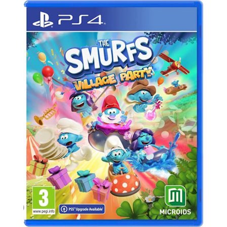 Spel PS4 - Smurfarna - Bygdespel - Äventyr - 1 till 4 spelare - Importversion