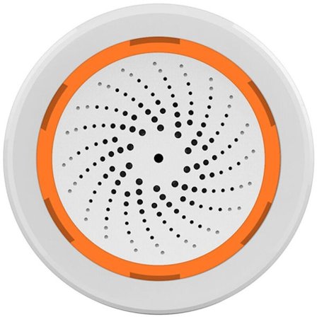 ZigBee NEO 90DB Lyd- og lyssensor Indbygget sirenealarmsensor Tuya Smart Life