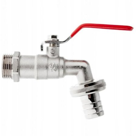 Vanne - regleringskran Geko Ensemble kran 3/4 med utgång 3/4 GZ + slangpropp 3/4 Mauser (50)