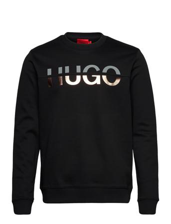 Derglas Sweat-shirt Tröja Svart HUGO