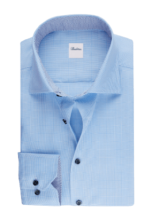 Stenströms Kontrast Twillskjorta Skjortor Herr Blå 38