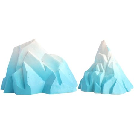 2 st akvarium isberg dekoration fisk tank akvarium prydnad fisk tank dekor