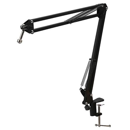Mikrofonarm Stand 75cm Høj Bordplade Boom Mic Suspension Mount Kompatibel med Blue Yeti Pro Usb Mic