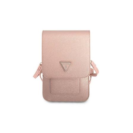 Handväskor Guess Saffiano Beige Produkt Av Avvikande Storlek