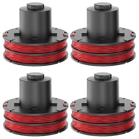 4 stk. Kompatibel med AL-KO GTE 350 / GTE 450 / GTE 550 Græstrimmer Udskiftningsspole, 112966 (FMY)