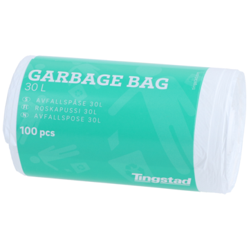 AVFALLSPOSE 30L HVIT