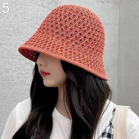 Solskydd Bucket Hats Mocka Panama Hatt 5 5 5