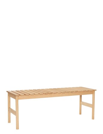 Hübsch Row Bench Large Natural - L:122CM