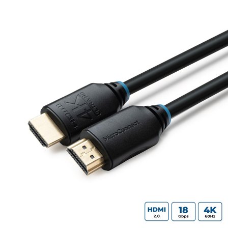 MicroConnect HDMI-kabel med Ethernet - 10 m