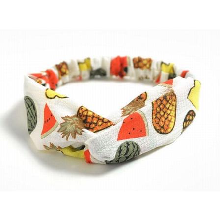 Elastisk Hårbånd med Twist Knute - Stilig og Komfortabelt MultiColor one size