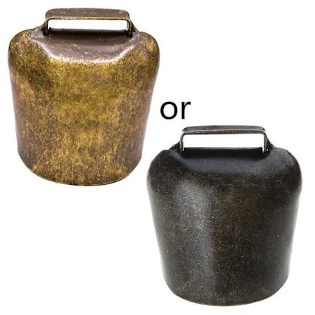 Højlydt Klokke til Kvægfarm, Langdistance Heste- og Fåreklokker til Juledekoration, 4 Farver