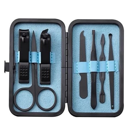 7 in 1 Manicure Set Stainless Steel Professional Pedicure Kit