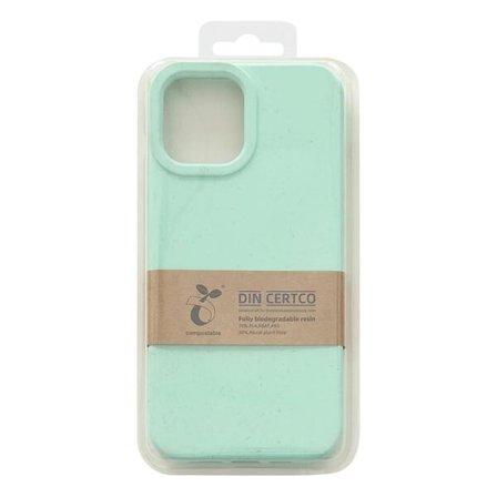 Eco Case Etui til iPhone 13 Pro Max Silikone Cover Telefonskal Mint