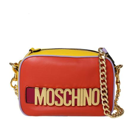 Moschino Shoulder Tas , Oranje , Dames , Maat: ONE Size