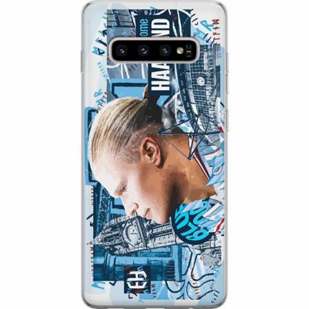 Samsung Galaxy S10+ Genomskinligt Skal Erling Haaland